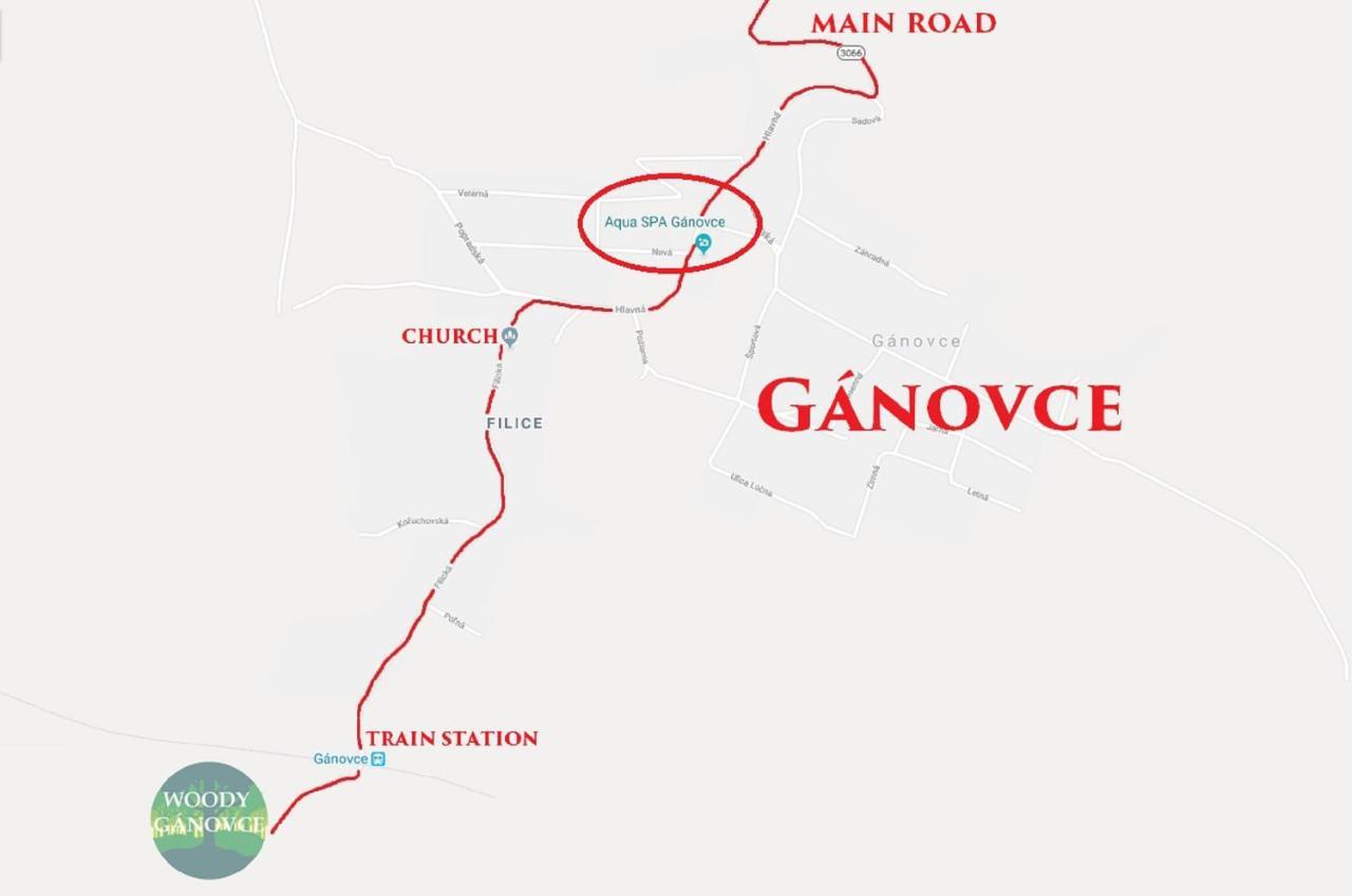 Chaty - Woodyganovce Sk بوبراد المظهر الخارجي الصورة